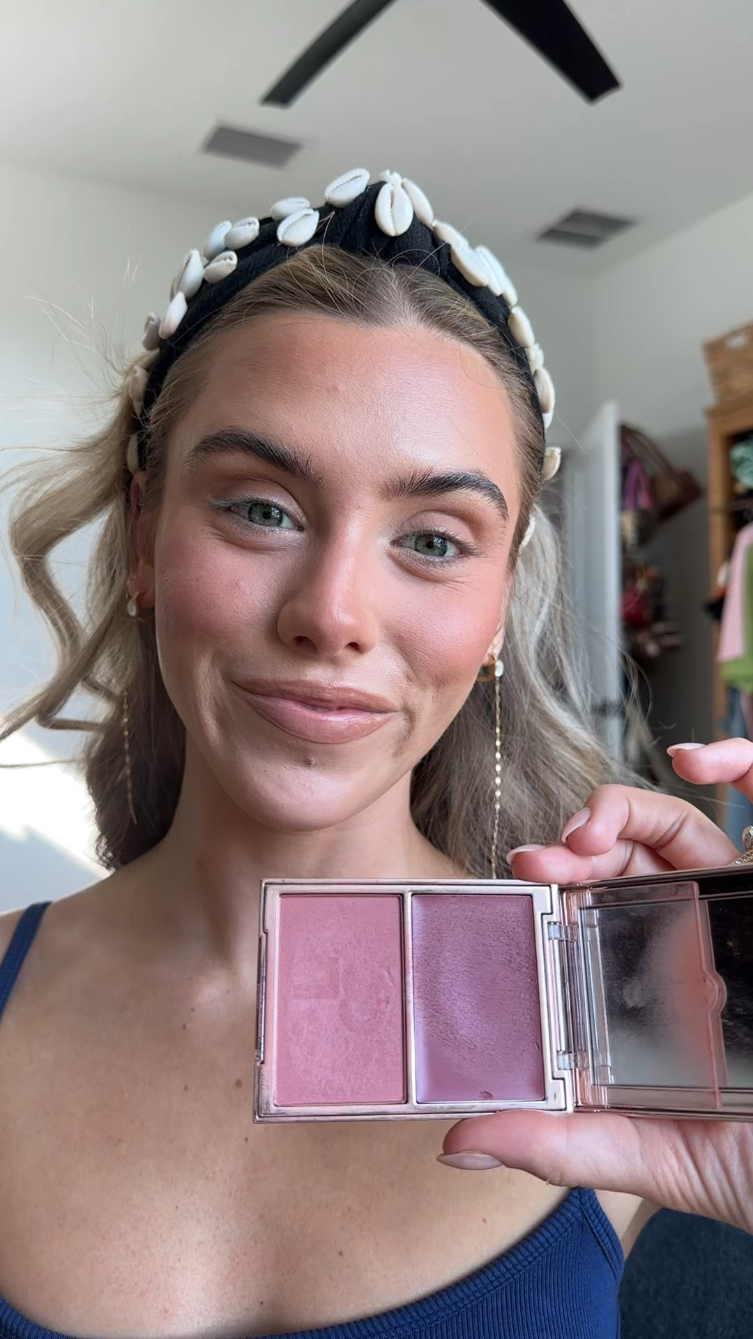 This bestselling blush duo is inspired by Patrick’s viral cream-over-powder blush technique. The rich pigments blend together for a long-wearing skin-like finish to create a lit-from-within glow. @Sephora  @kohls  @patrickta

#LTKgrwm #LTKselfcare #LTKBeauty