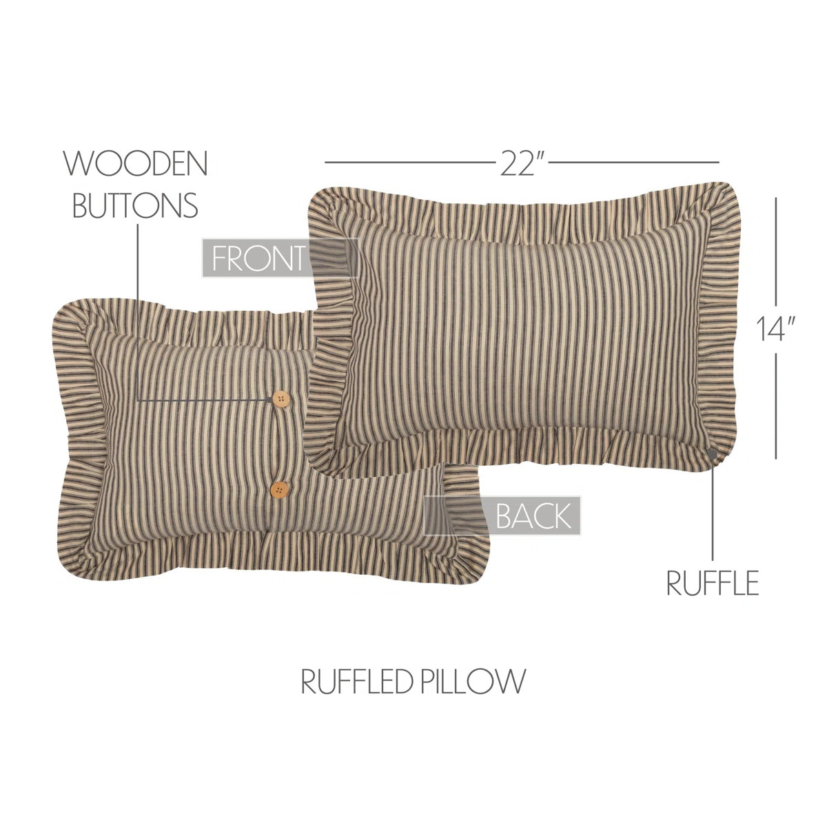 Faust Rectangular Cotton Pillow | Wayfair North America