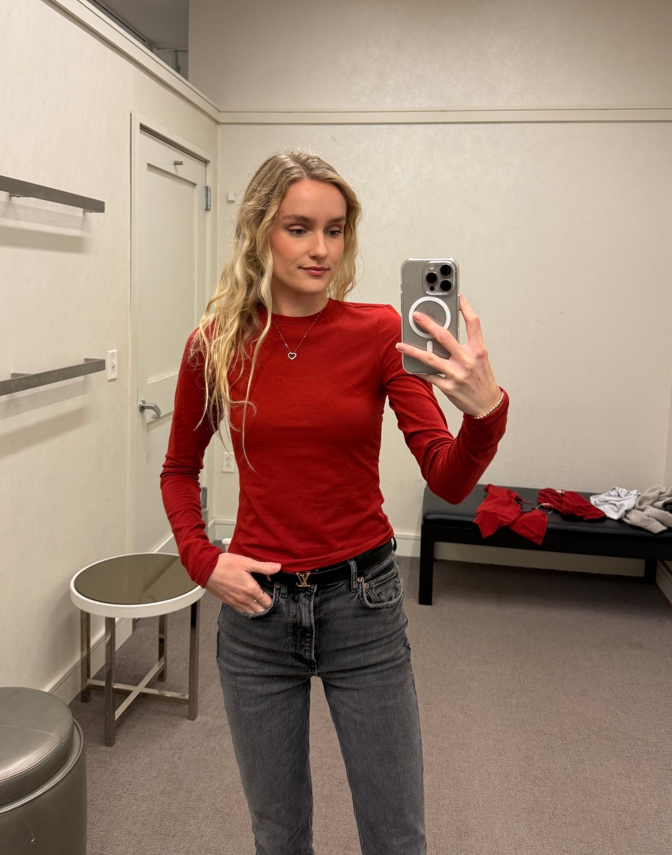 Skims red cotton long sleeve
30% Black Friday sale!

#LTKHoliday #LTKGiftGuide