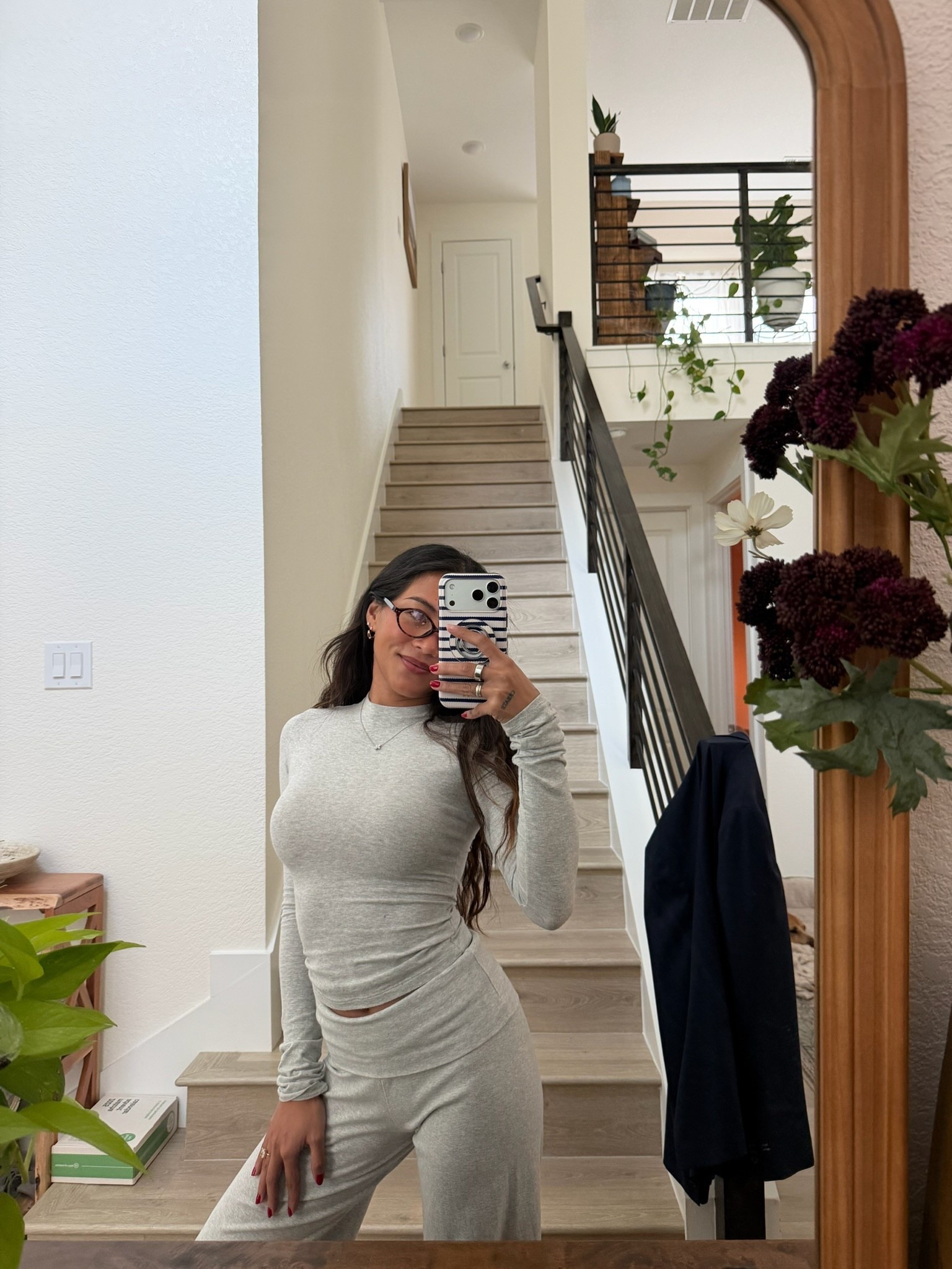 Comfy grey matching set!

#LTKPetite #LTKOver40 #LTKootd