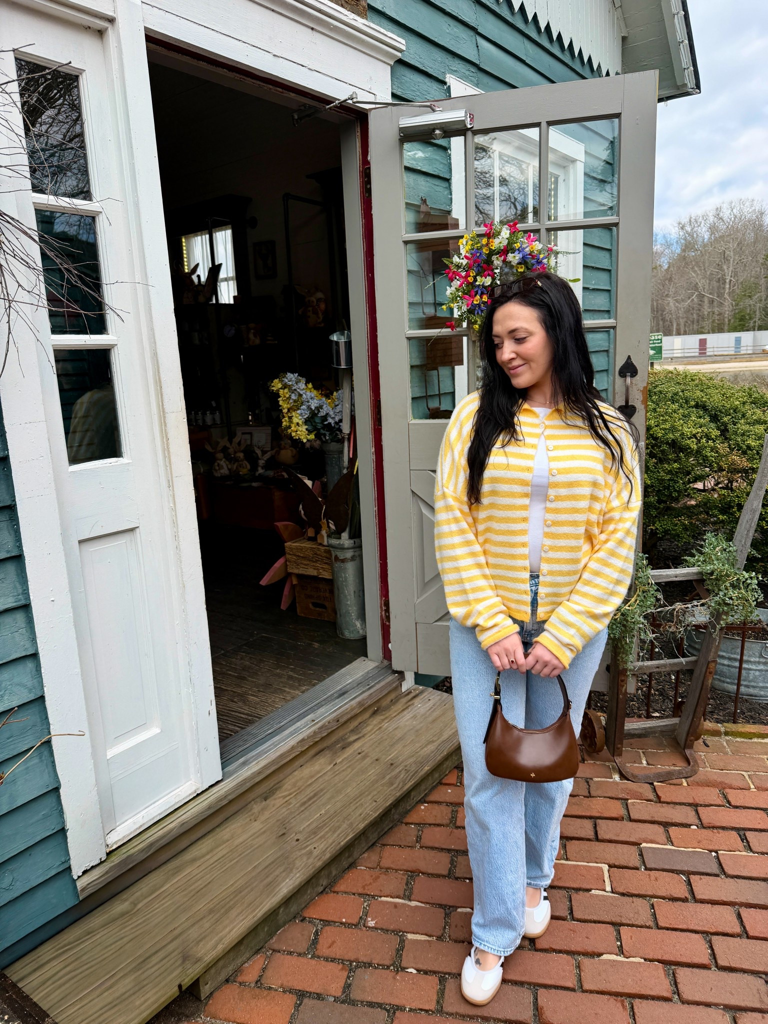 Spring wardrobe defrosting and jumping quickly into my role as coastal granddaughter. 
Love a cute button up sweater 


#LTKSeasonal #LTKootd