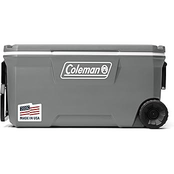 Coleman Classic Series Insulated Portable Rolling Cooler with Wheels, Leak-Resistant Outdoor Hard... | Amazon (US)