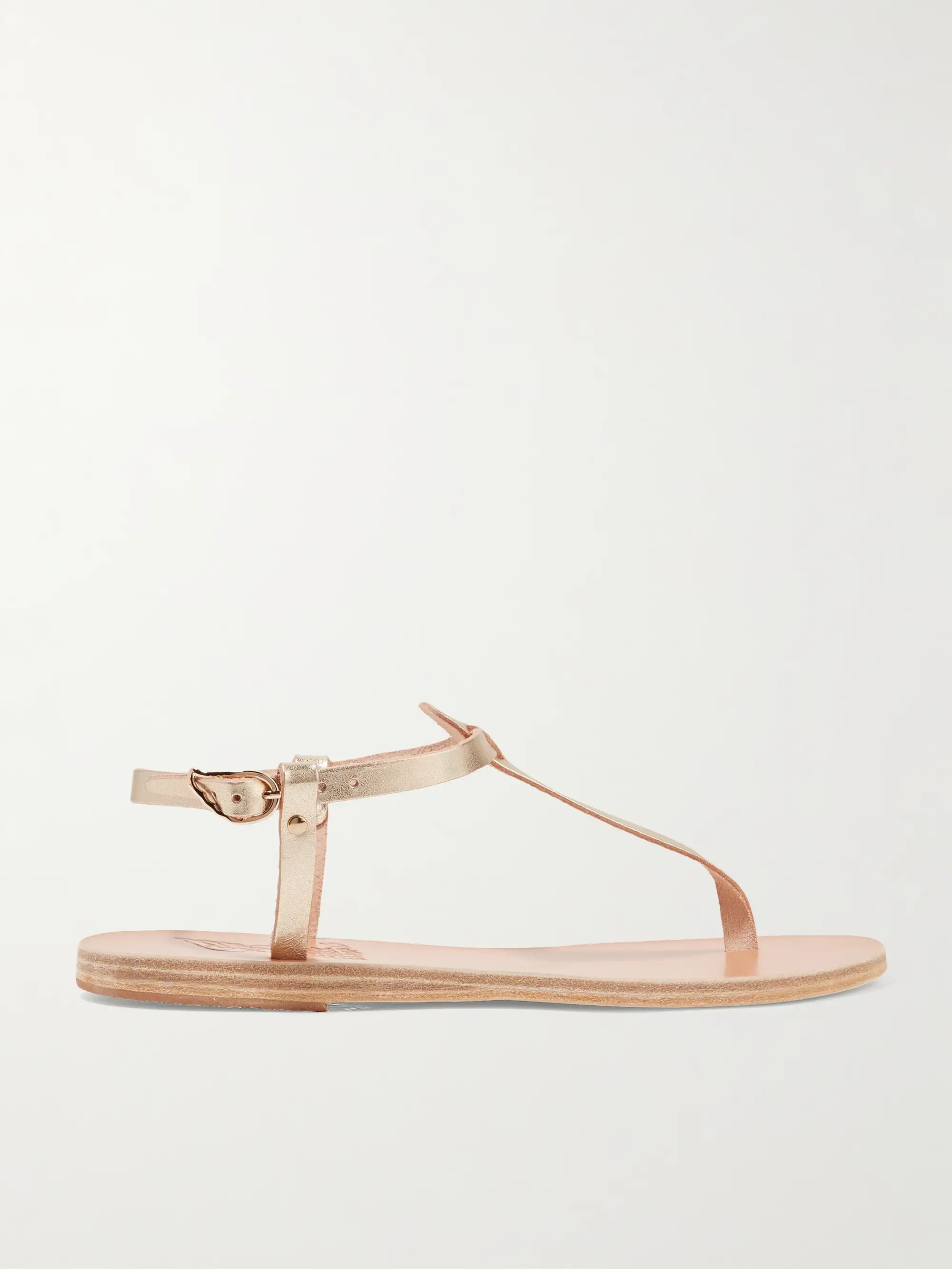 Lito metallic leather sandals | NET-A-PORTER (UK & EU)