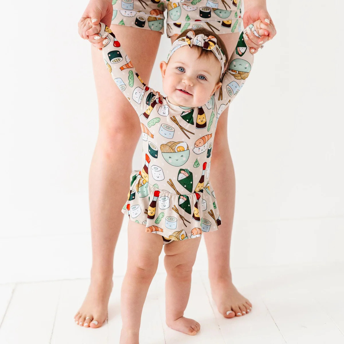 On a Seafood Diet Ruffle Dress | Bums & Roses