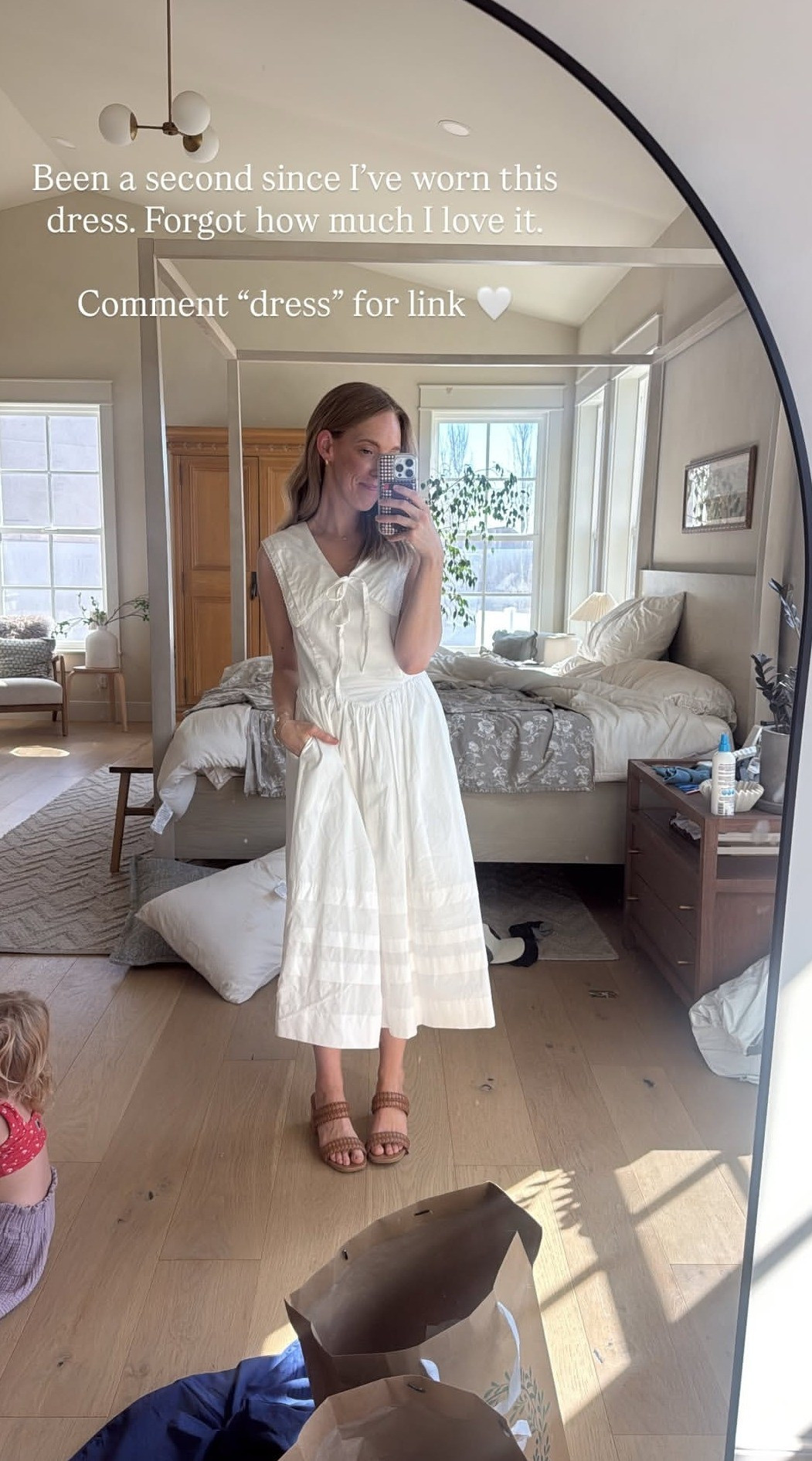 One of my favorite dresses. Haven't worn it in a minute and fell in love all over again. It's so good.  

 #LTKgrwm #LTKootd