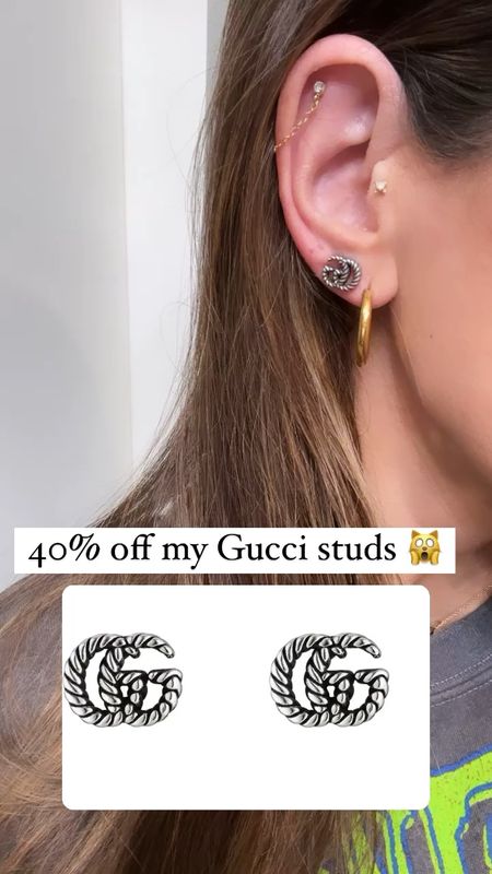 Gucci studs 40% off 👏🏻

#LTKstyletip #LTKsalealert