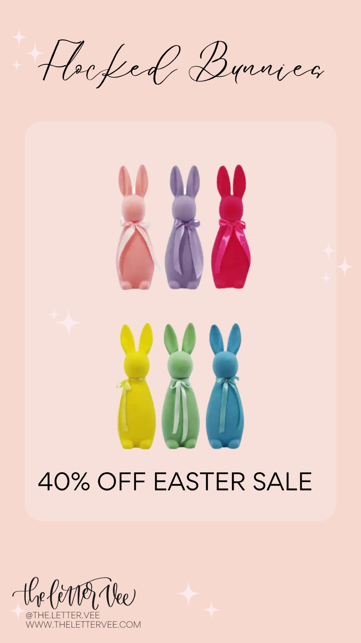 Flocked Easter Bunnies are BACK!

#LTKSeasonal #LTKhome