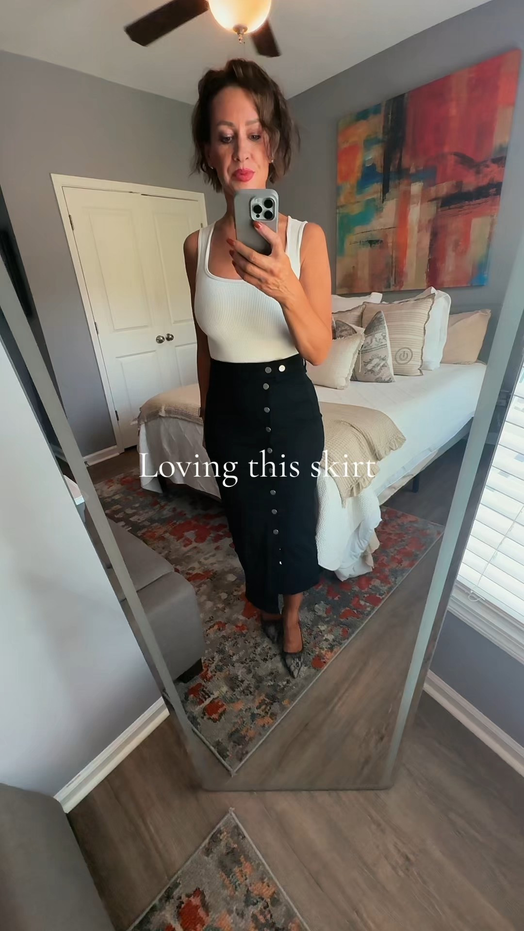 This exact skirt is on my TT page. I’ve tagged similar items on Amazon as well. 

#LTKOver40 #LTKStyleTip #LTKFindsUnder50