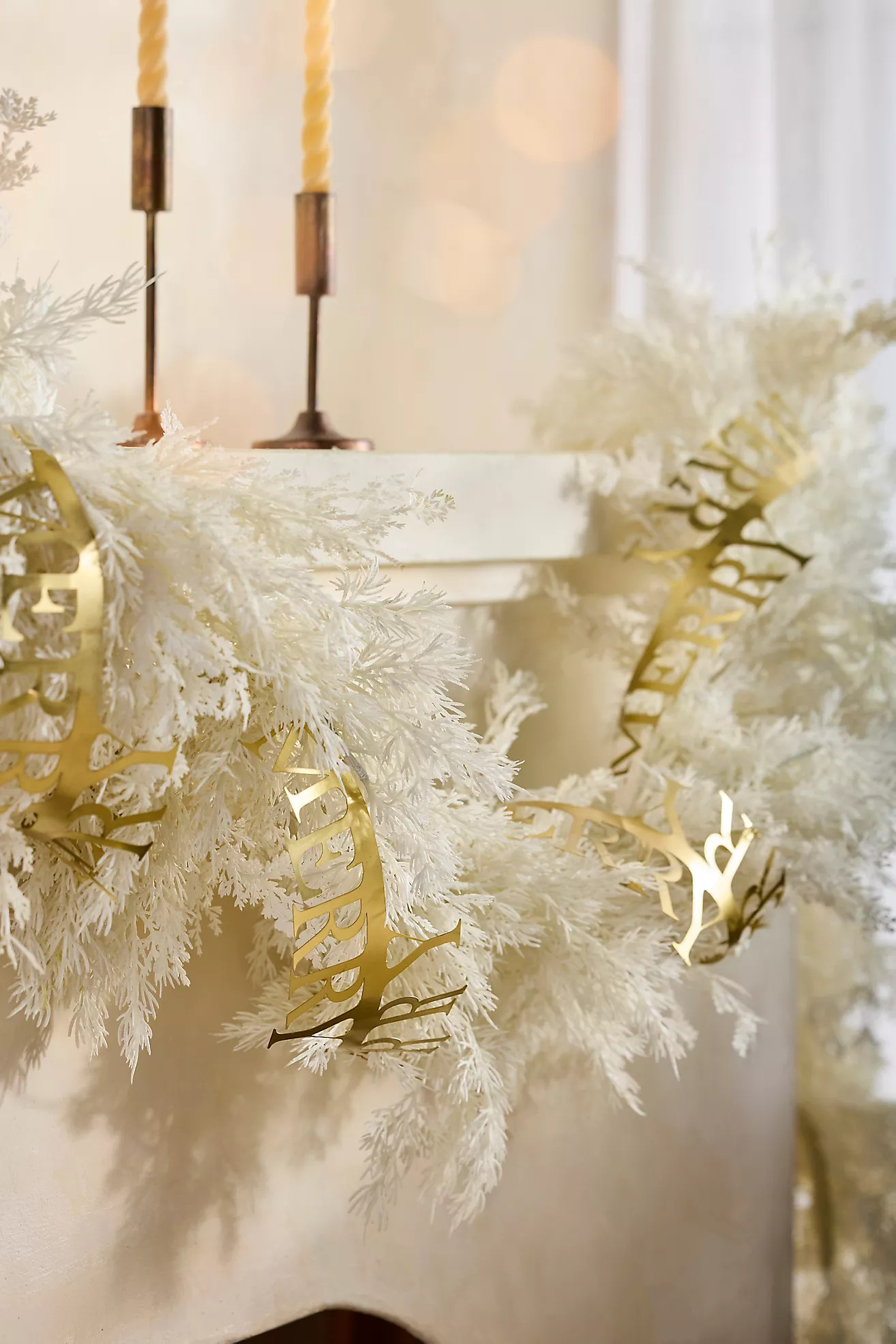 Merry Merry Iron Garland | Anthropologie (US)