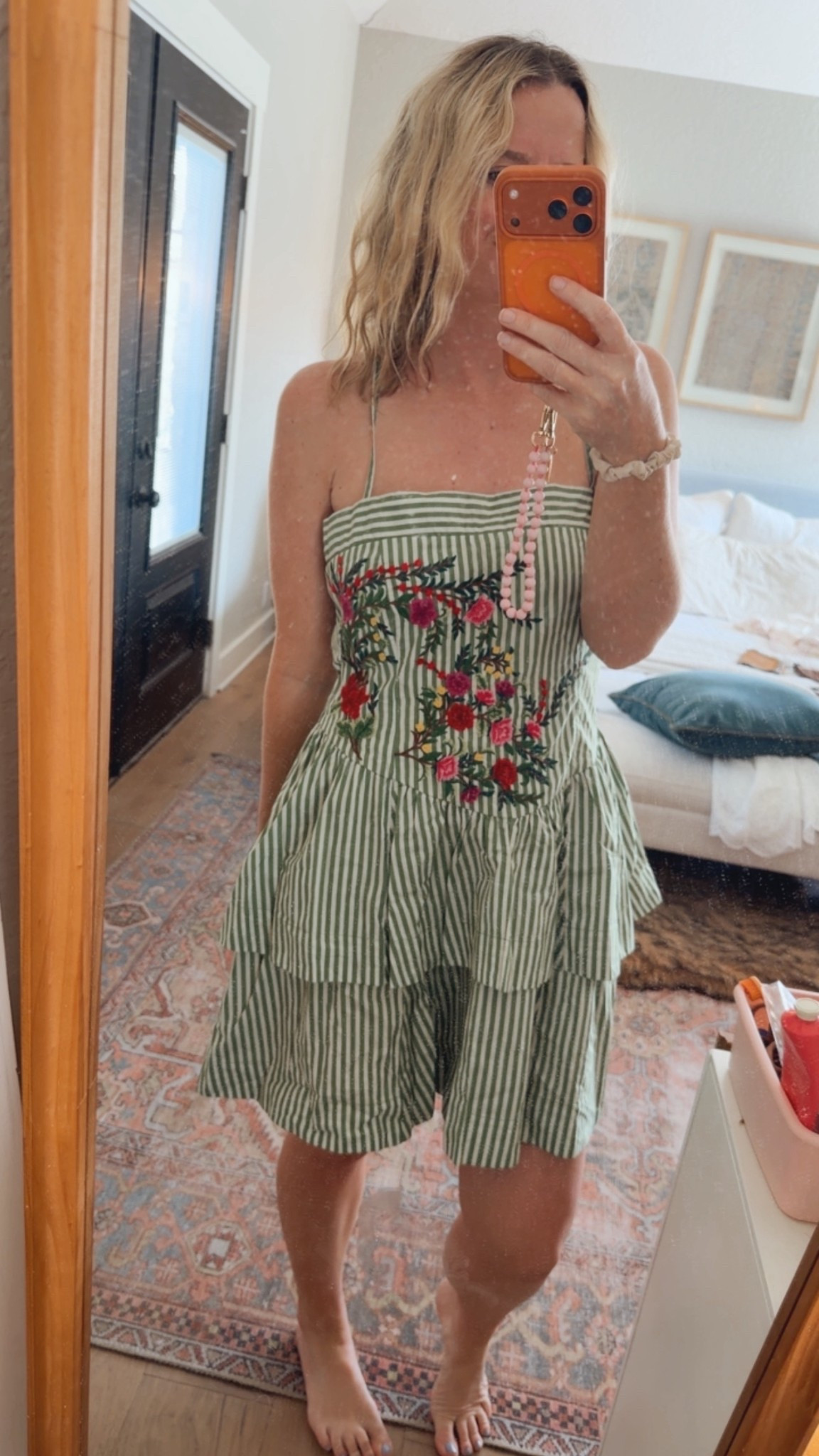 The perfect statement dress for spring + summer! Love the stripe + embroidery 😍

#LTKootd #LTKSeasonal #LTKspring