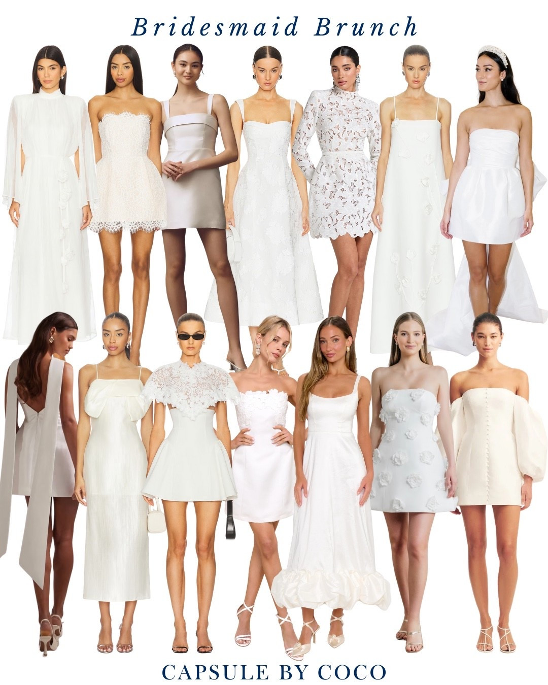 BRIDESMAID BRUNCH LOOKS 💍 

Bridesmaid luncheon, bridesmaid luncheon dress, bridesmaid luncheon dresses, bridesmaid luncheon inspo, bridesmaid luncheon inspiration, bridal wardrobe, white dress, white dresses, engagement pictures, formal white dress, formal white dresses, bride, bride to be, 2026 bride, 2026 brides, 2026 wedding, 2027 bride, 2027 brides, 2027 wedding, engagement look, engagement looks, wedding dress, wedding dresses, engagement party, bachelorette party, bridal shower, rehearsal dinner, reception, after party

#LTKWedding