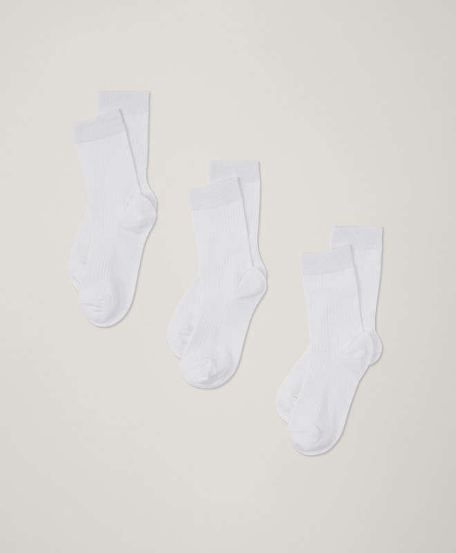 Women’s The Perfect Crew Socks 3-pack made with Organic Cotton | Pact | Pact Apparel