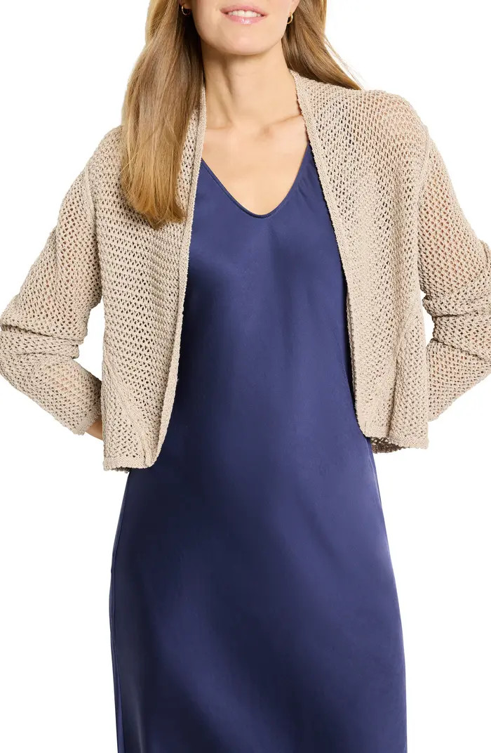 NIC+ZOE Mesh Cocoon Cardigan | Nordstrom | Nordstrom