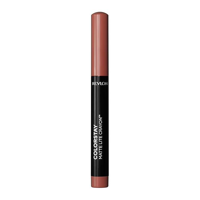 REVLON ColorStay Matte Lite Crayon Lipstick with Built-in Sharpener, Smudge-proof, Water-Resistan... | Amazon (US)
