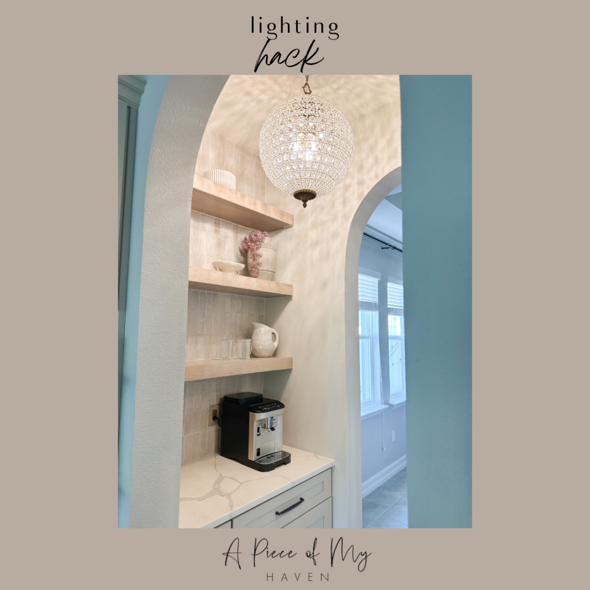 Convert your can light to a pendant light with a conversion kit! 

#LTKhome #LTKunder50 #LTKFind