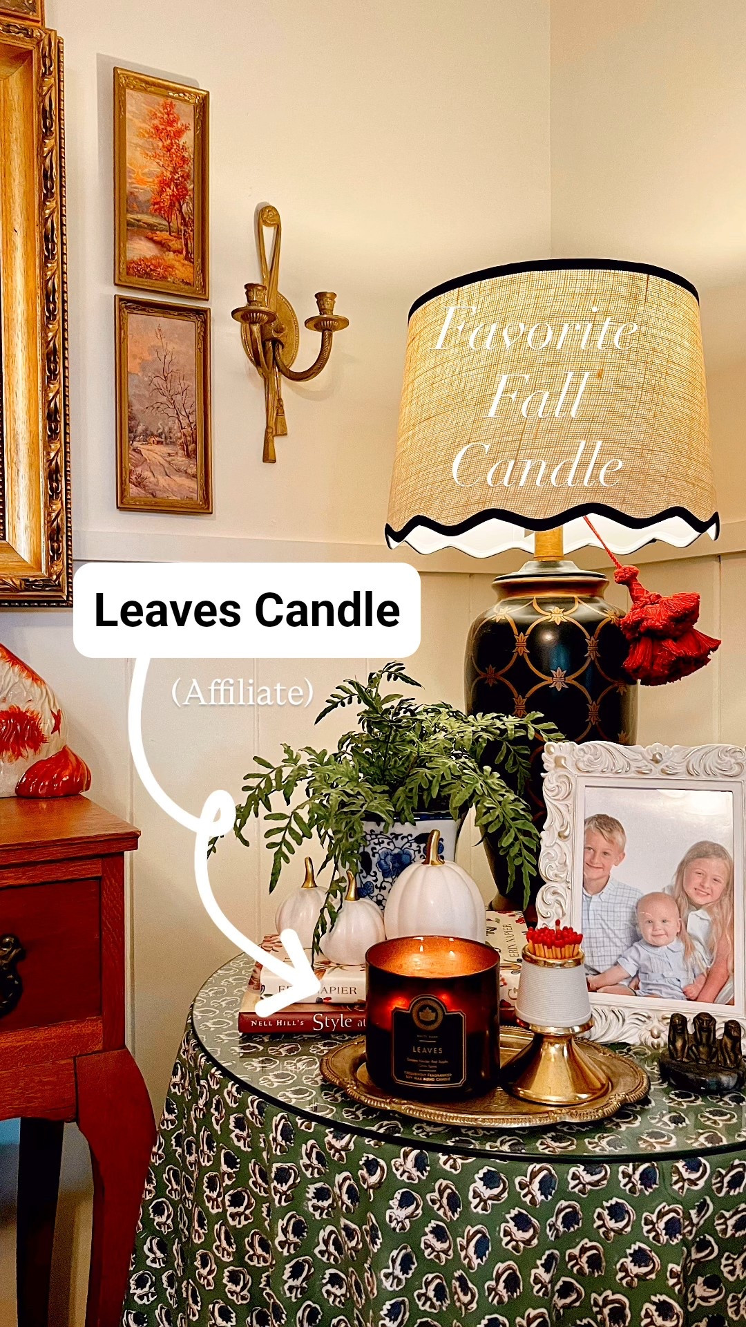 My favorite scent of the season…Bath & Body Works Leaves!