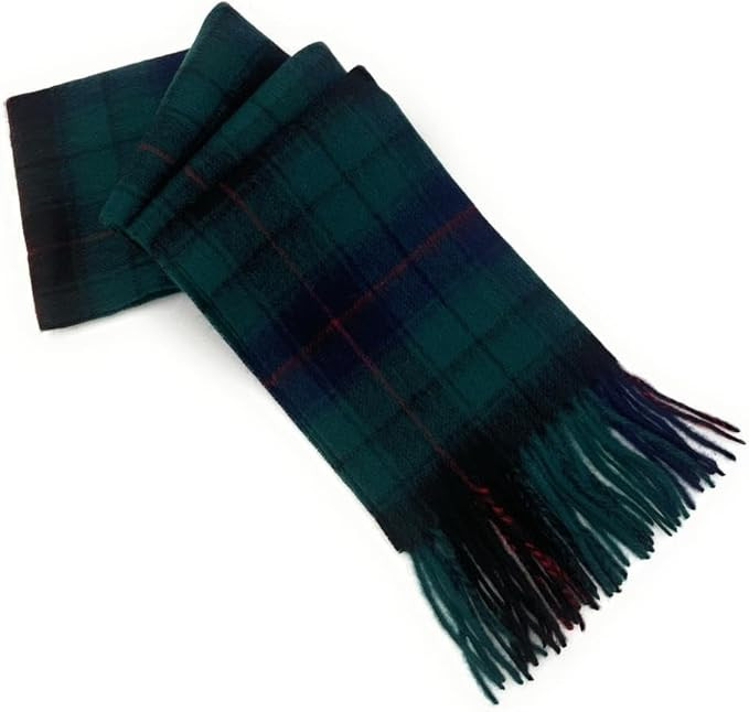 BRAW CLANS TARTANS 100% Pure Lambswool Tartan Scarves - Unisex Winter Warmer for Men and Women - ... | Amazon (UK)