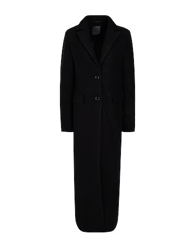 8 By YOOX SINGLE-BREASTED MIDI COAT | Mantel Schwarz Damen | YOOX | YOOX (DE)