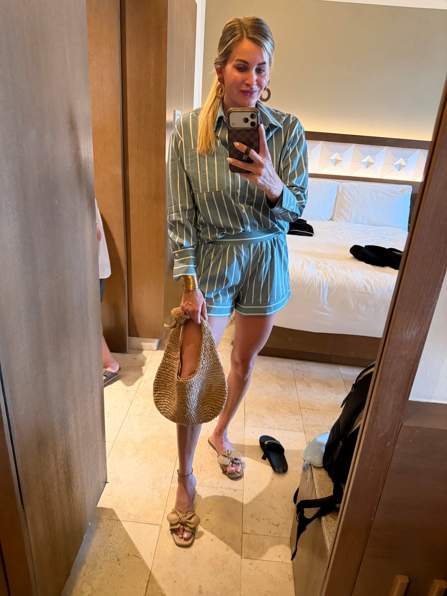 This two piece outfit was such a hit! And perfect for vacation! It’s light weight and also very comfortable. The shorts have pockets too! 🤍

#LTKootd #LTKgrwm #LTKTravel