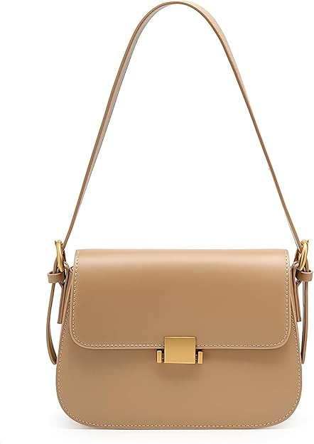 Genuine Leather Shoulder Bag for Women Crossbody Bags Women's Small Handbags Leather Purses | Amazon (US)