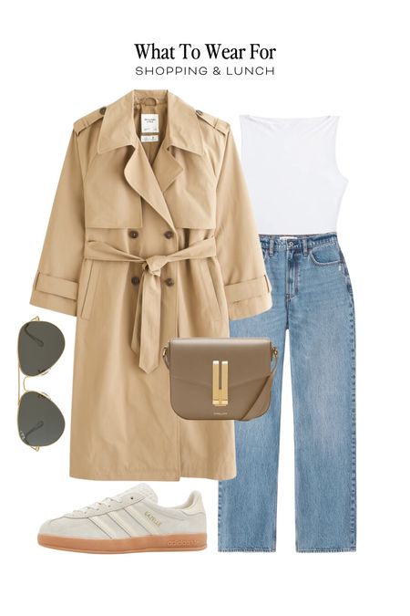 Spring summer style with Abercrombie & Fitch ☀️ 

Straight jeans, trench coat, casual outfits, high street fashion 

#LTKspring #LTKstyletip #LTKsummer