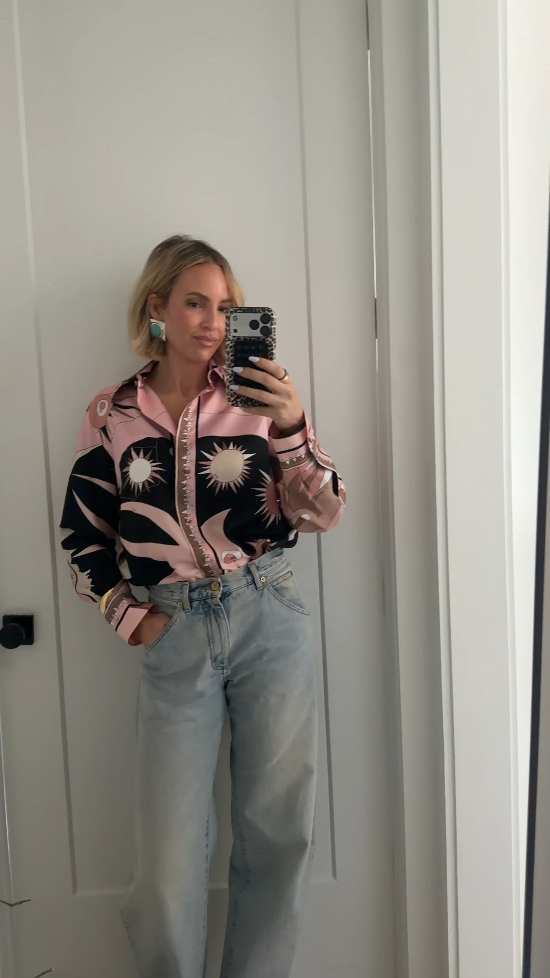 This shirt has a choke hold on me! Wearing a small. Jeans may be out of stock, I’m not sure. They keep flying off the shelves. If so, I linked a very similar pair below.

#LTKTall #LTKootd #LTKOver40