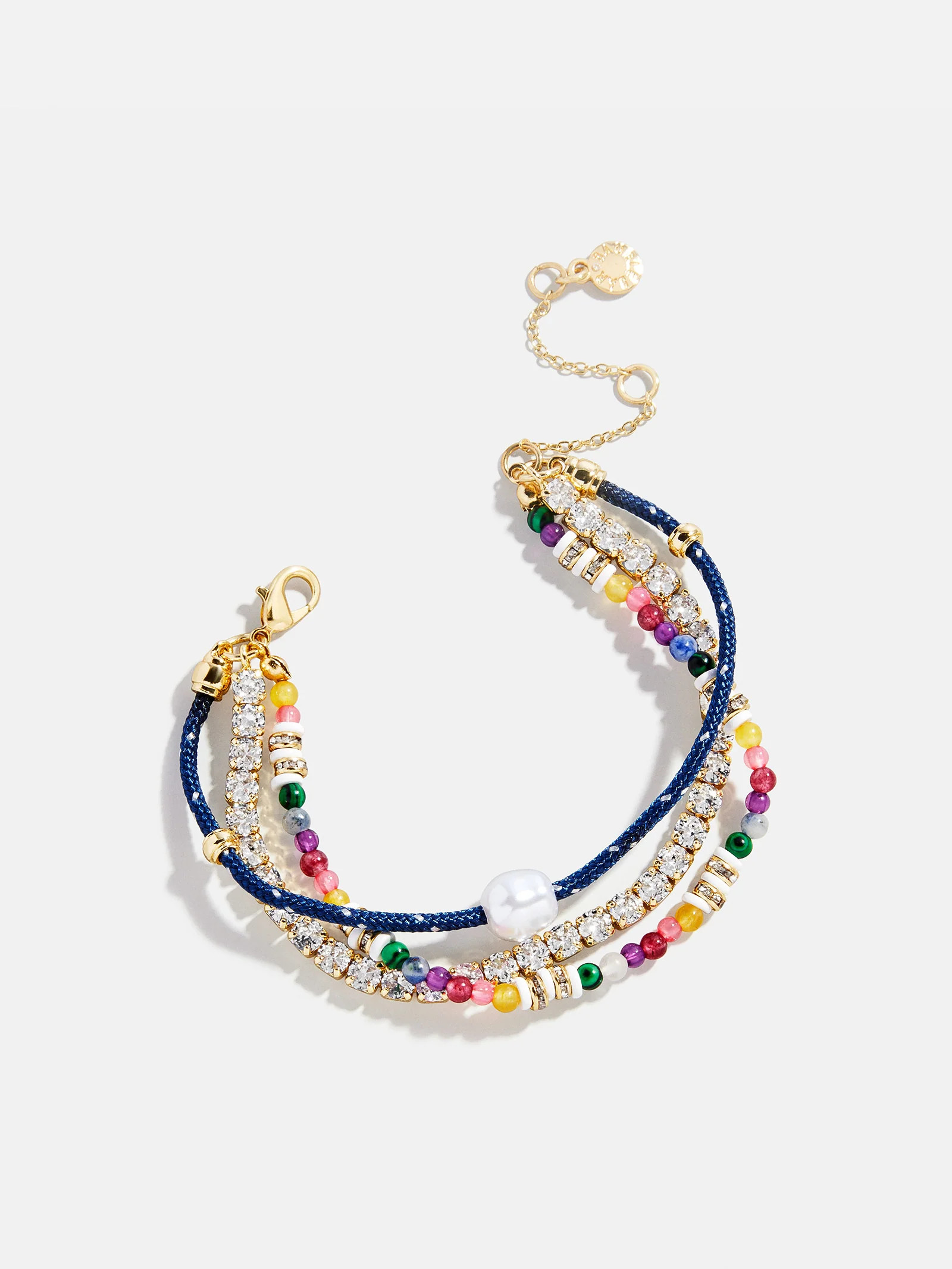 Rowan Semi-Precious Layered Bracelet - St. Barths | BaubleBar