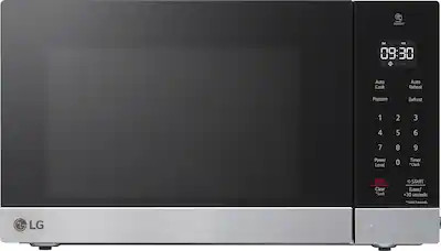 LG - 0.9 Cu. Ft. Countertop Microwave with Sensor Cooking and Smart Inverter - Stainless Steel | Best Buy U.S.