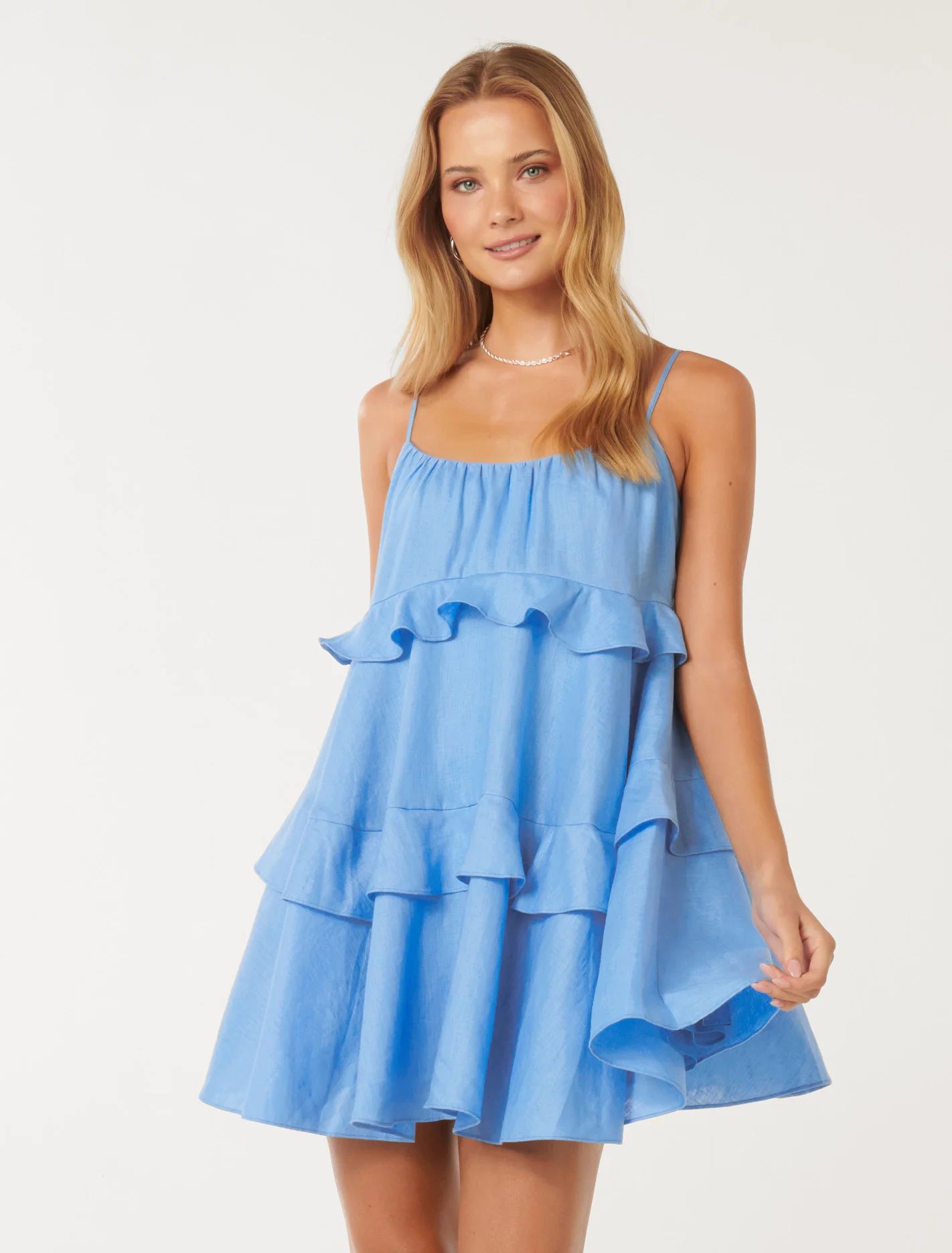 Sollo Tiered Mini Dress | Ever New (CA)