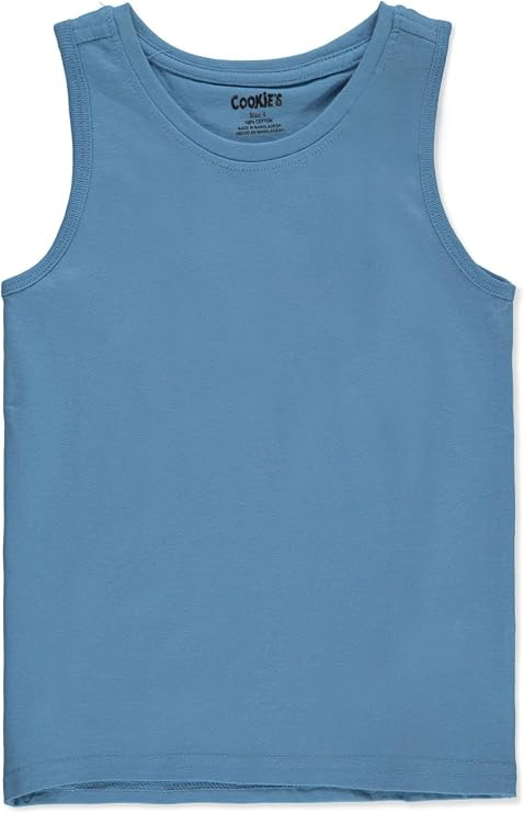 Cookie's Kids Cookie's Boys' Tank Top Muscle Shirt - Blue, 24 Months | Amazon (US)