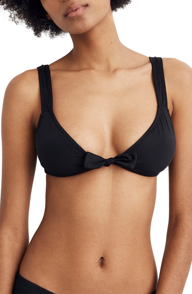 Second Wave Tie Front Bikini Top | Nordstrom