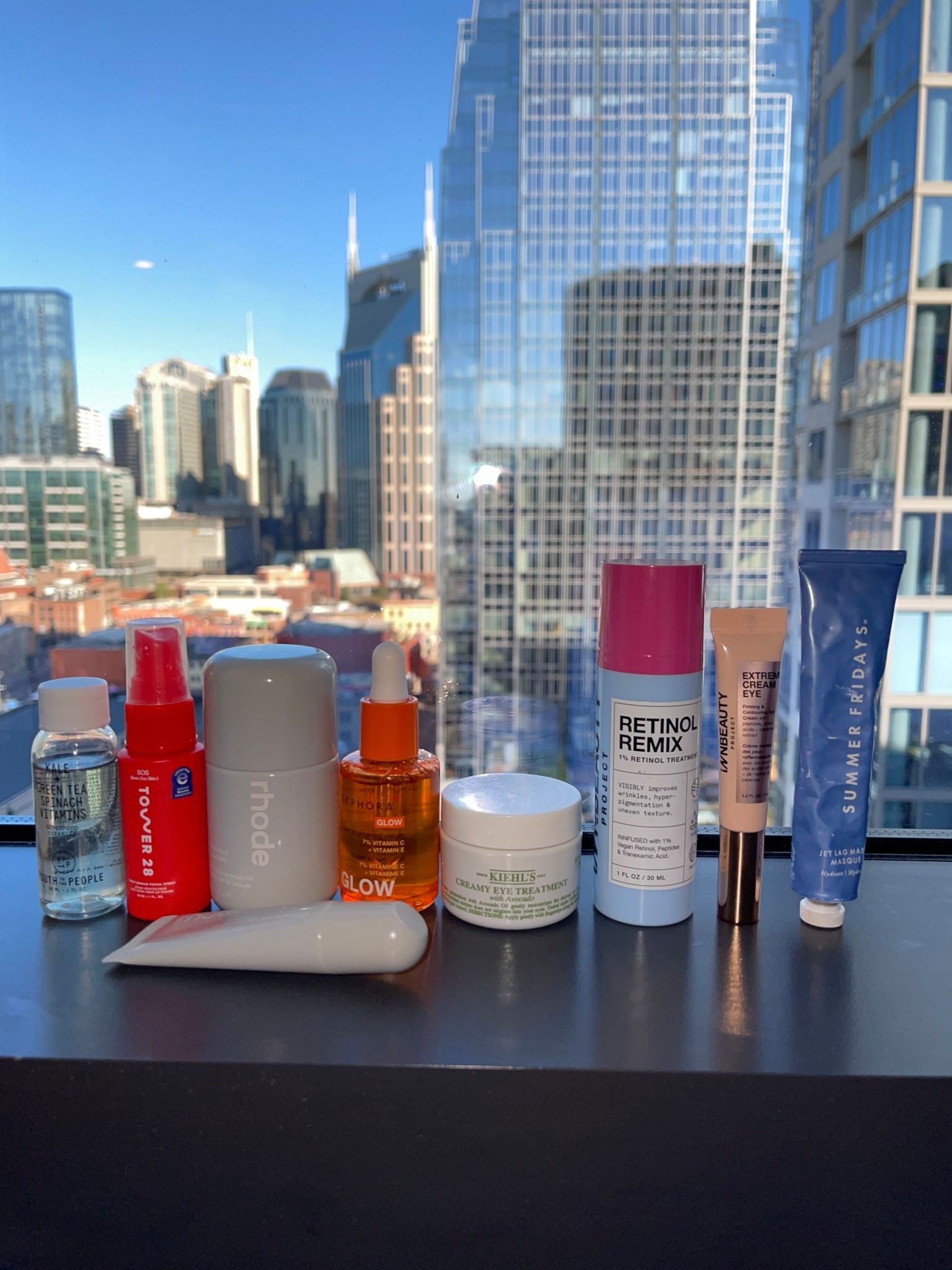 skincare lineup for spring 

#LTKdayinmylife #LTKTravel #LTKBeauty