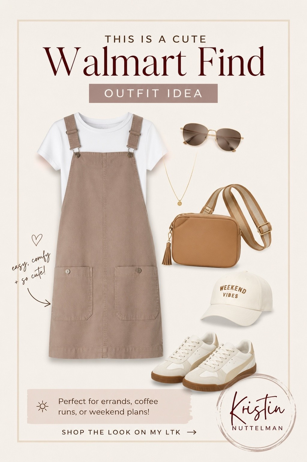 This Walmart find is giving effortless, everyday style 🤍 I love how easy it is to throw on with sneakers for errands, coffee runs, or weekend plans. Such a cute piece you’ll reach for again and again!

#LTKSeasonal #LTKU #LTKootd