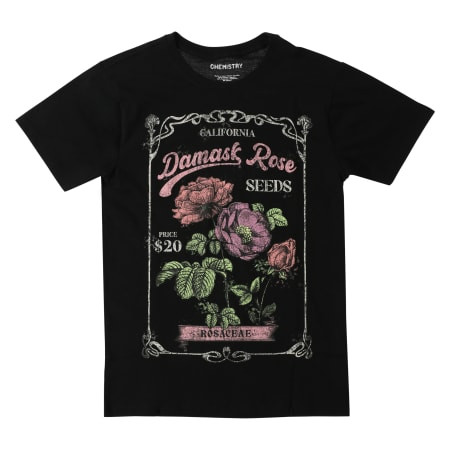 'Damask Rose' Graphic Tee | Five Below