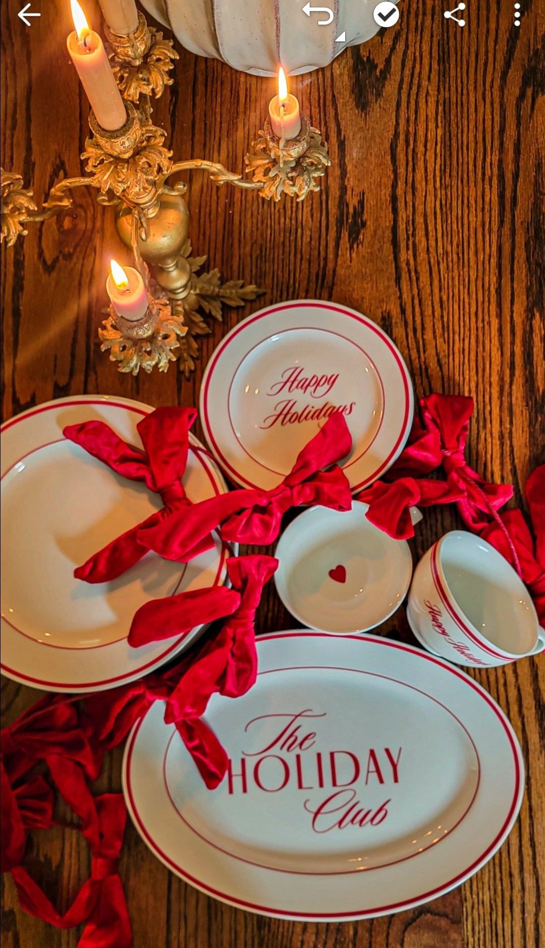 These classic dishes are goong to beautiful in a tablesetting.

#LTKSeasonal #LTKHoliday #LTKHome