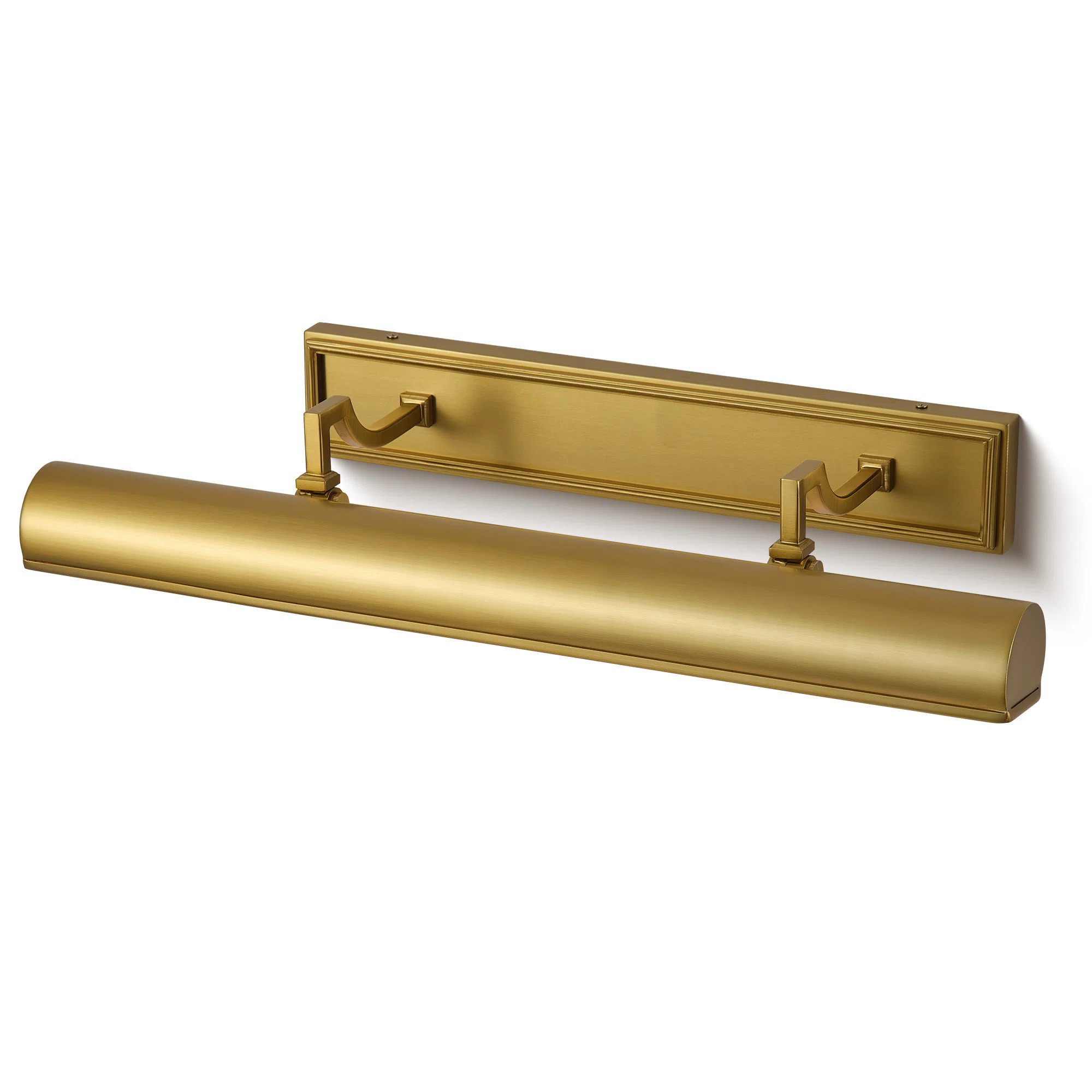 Liesse 18"/24"Luxury Dimmable Adjustable Brass Wall Mounted Picture Gallery Library Painting Art ... | Wayfair North America