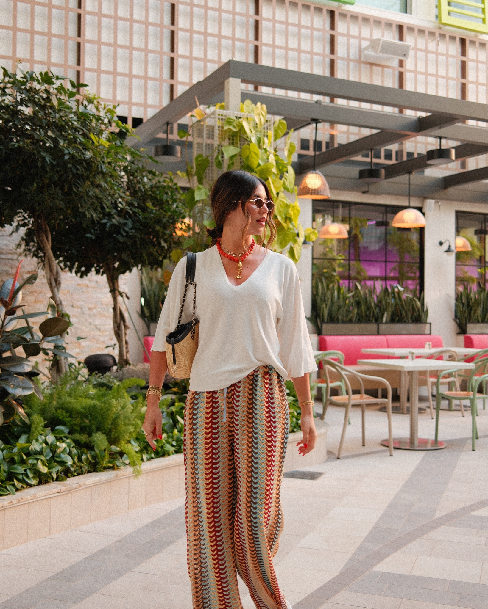 Outfit for dinner on a Caribbean cruise! 
Im wearing a Medium in the pants
This is actually a swim coverup but its not see through at all

Beach vacation outfit, spring break outfit, 

#LTKSwim #LTKootd #LTKTravel