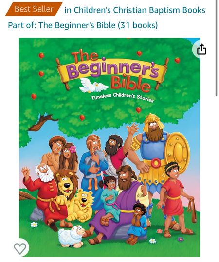 Started doing a nighttime routine reading their Kids Bible stories start to finish, they’ve been loving it. This is what we use 