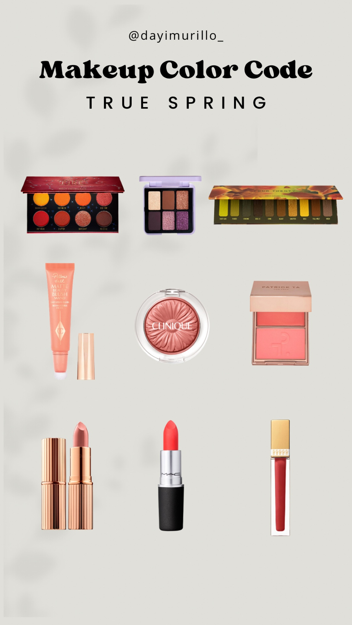 True warm spring Makeup products 

#LTKBeauty #LTKSeasonal #LTKSaleAlert