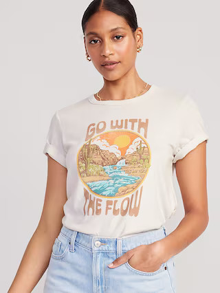 EveryWear Graphic T-Shirt for Women | Old Navy (US)