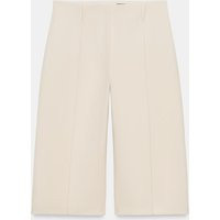 Zara - Bermuda Dritta Nervatura Zw Collection - Beige - L - Donna | Zara IT