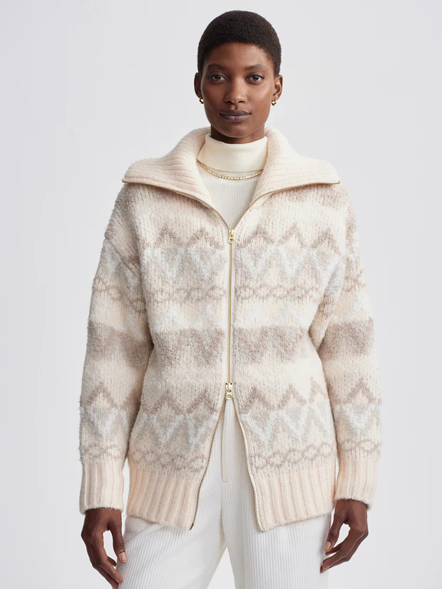 Brooke Fairisle Knit Jacket | Varley US | Varley US