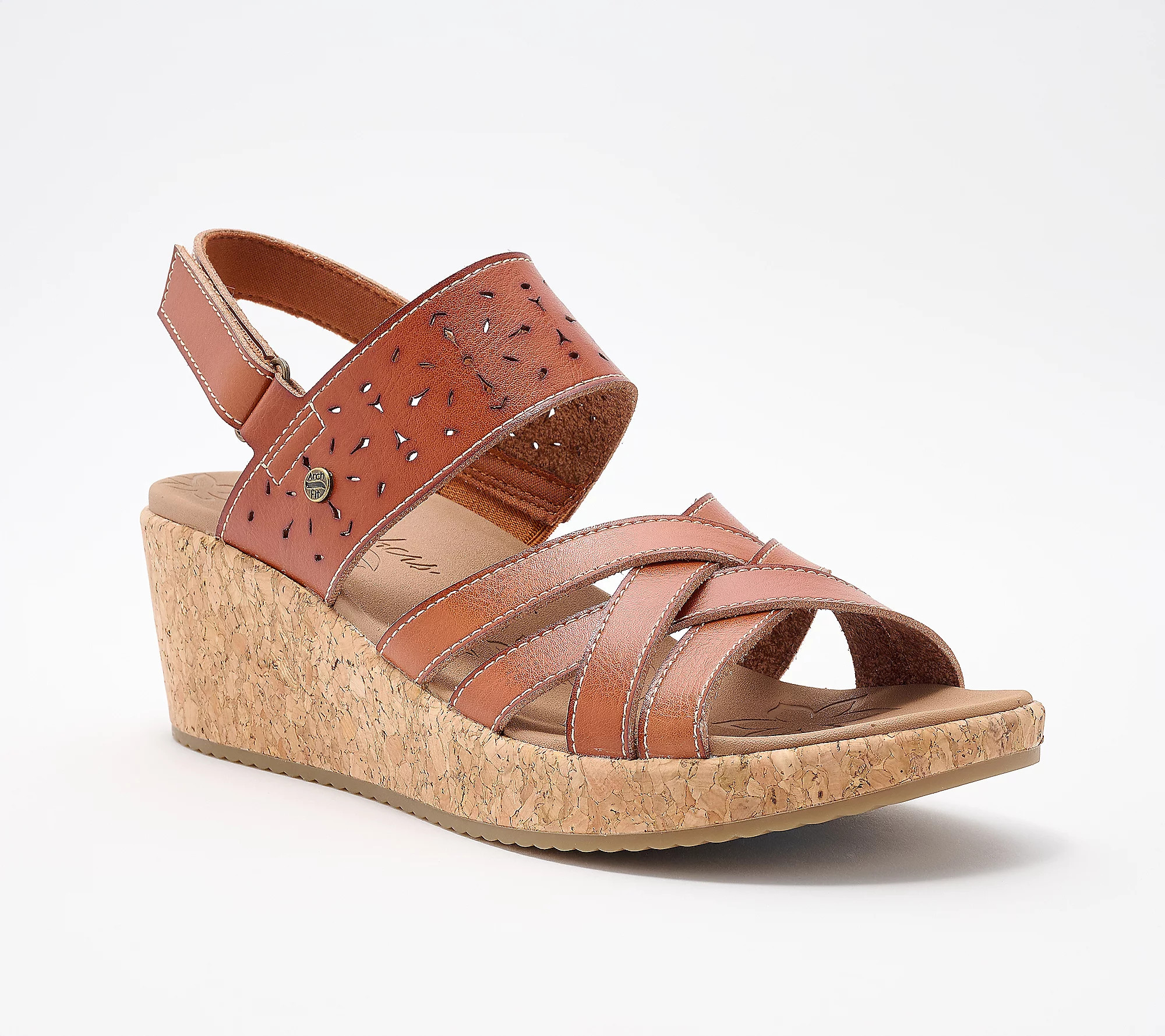 As Is Skechers Arch Fit Beverlee 2.0 Vegan Wedges - Natura | QVC
