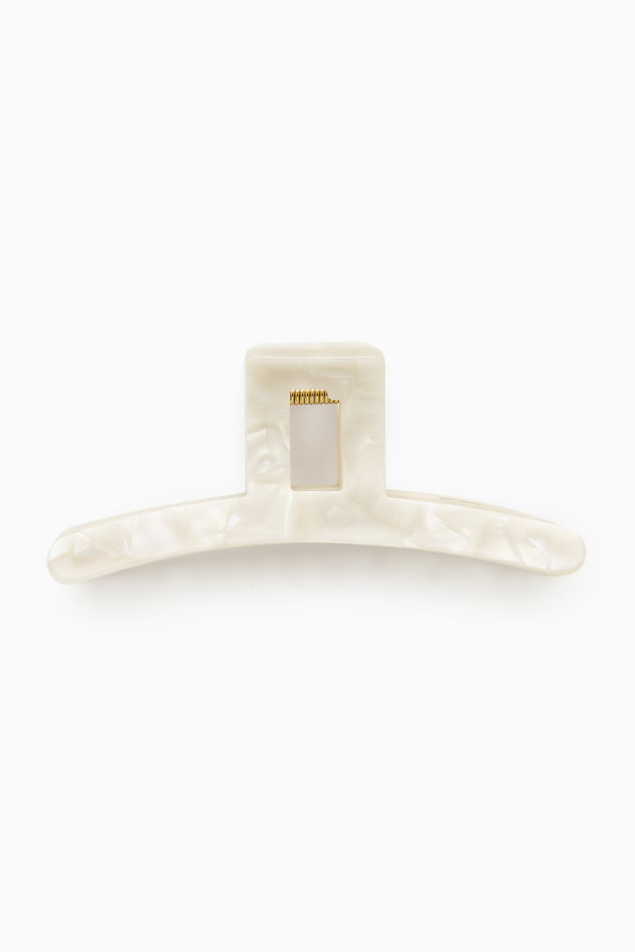 CLAW HAIR CLIP - OFF-WHITE / GOLD | COS | COS UK