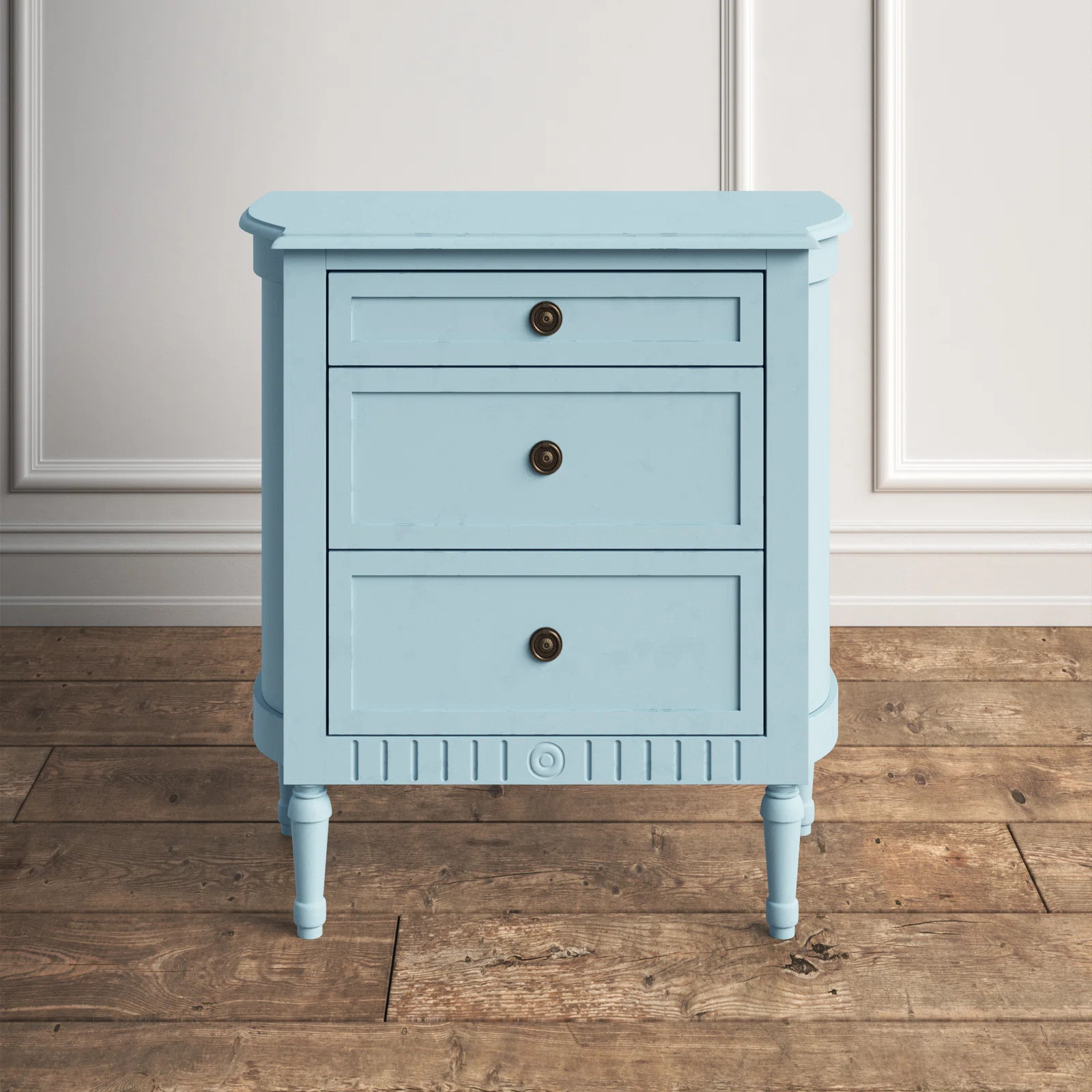 Floria 29.5'' Tall 3 - Drawer Solid Wood Bachelor's Chest | Wayfair North America