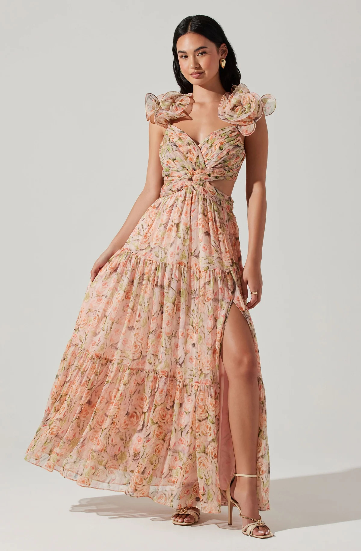 Fritillaria Floral Maxi Dress | ASTR The Label (US)