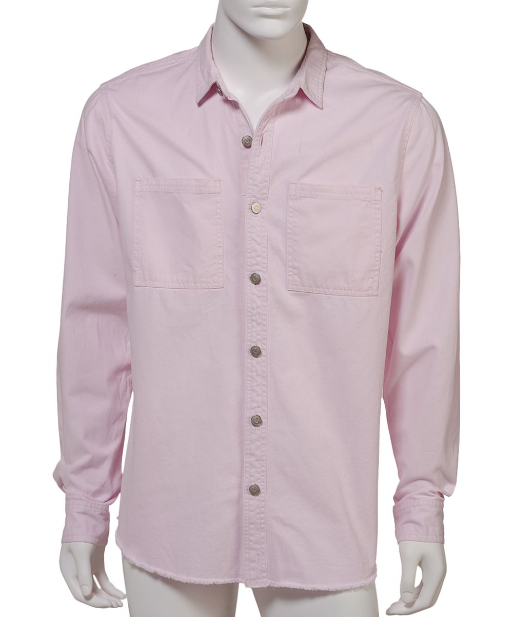 Forever 21 Men's Button Down Shirts Pink - Pink Button-Up - Men | Zulily