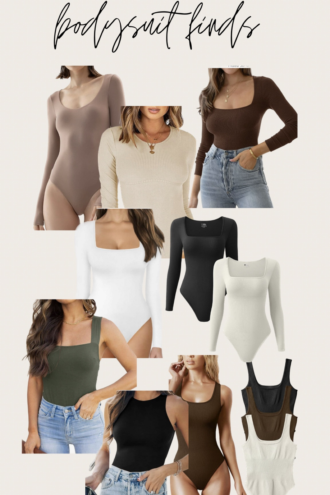 Pumiey V Neck Bodysuit curated on LTK