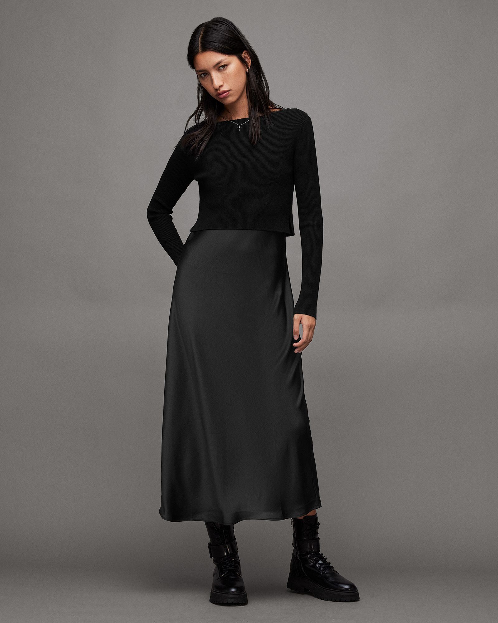 Hera 2-In-1 Dress | AllSaints UK
