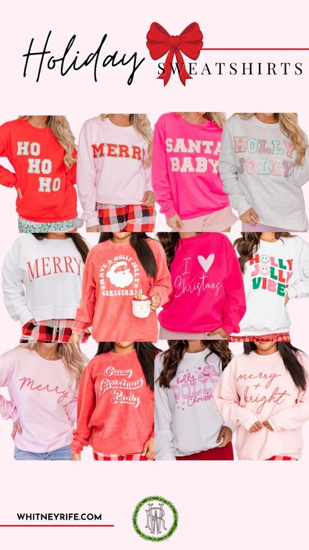 Pink Lily Christmas sweatshirts
Christmas sweatshirts
Graphic holiday sweatshirts

#LTKHoliday #LTKunder50 #LTKSeasonal